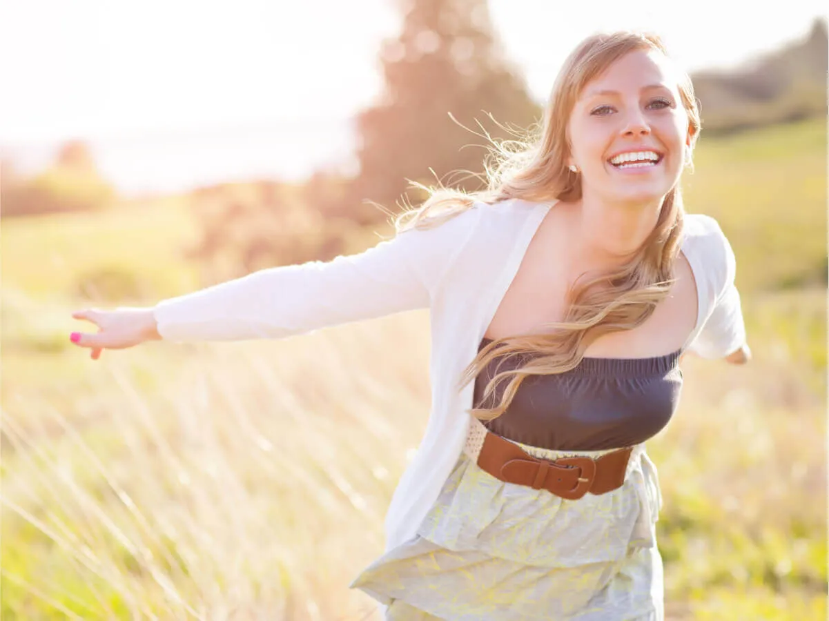 Woman Smiling